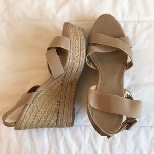 Charles by Charles Ray Nude Wedges